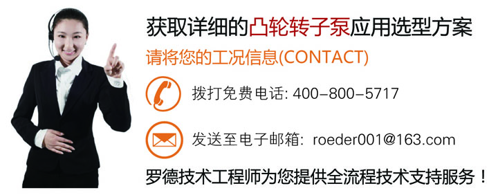 專業(yè)的凸輪轉子泵生產廠家青島羅德